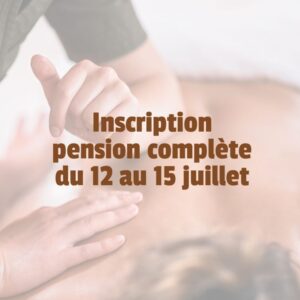 Tuina - 12 au 15 juillet